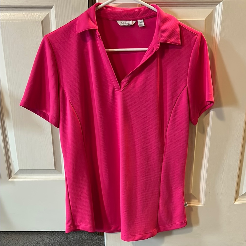 Women's Pink Golf Top